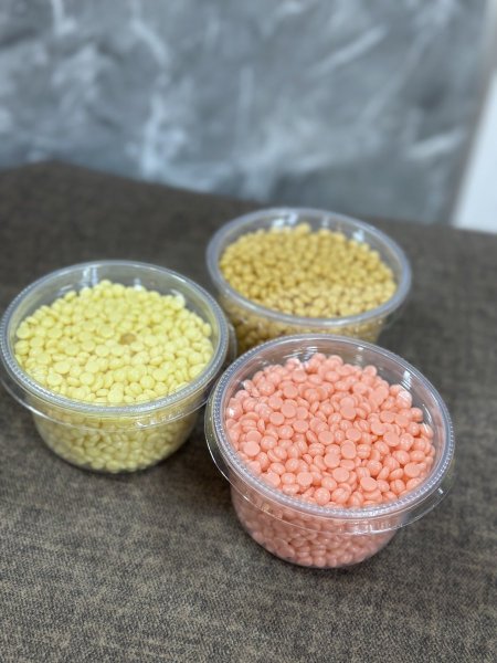 شمع حبيبات علبة حجم صغير