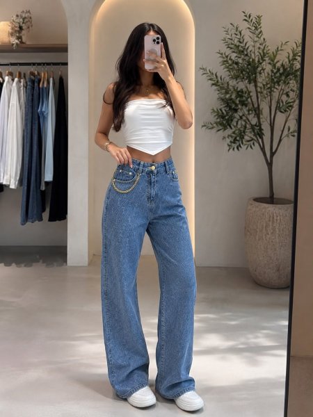 بنطلون YSL جينز