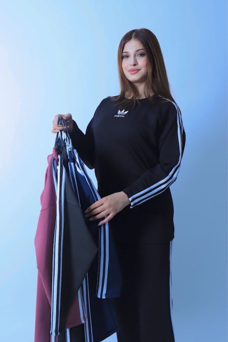 بدلة adidas كم طويل