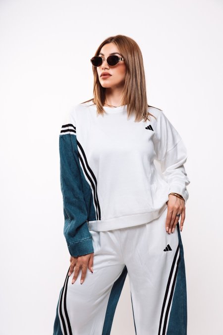 طقم جينز adidas